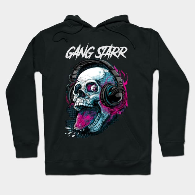 GANG STARR RAPPER Hoodie by Tronjoannn-maha asyik 